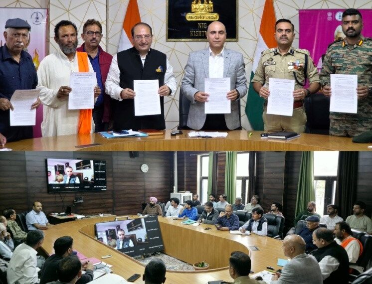 DC Kishtwar Reviews Preparedness For Machail Yatra 2026