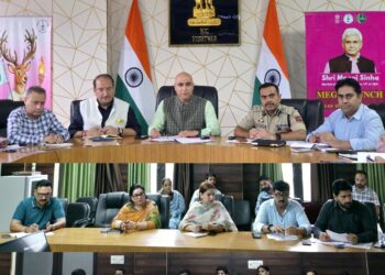 DC Kishtwar chairs District-Level NCORD Committee meeting