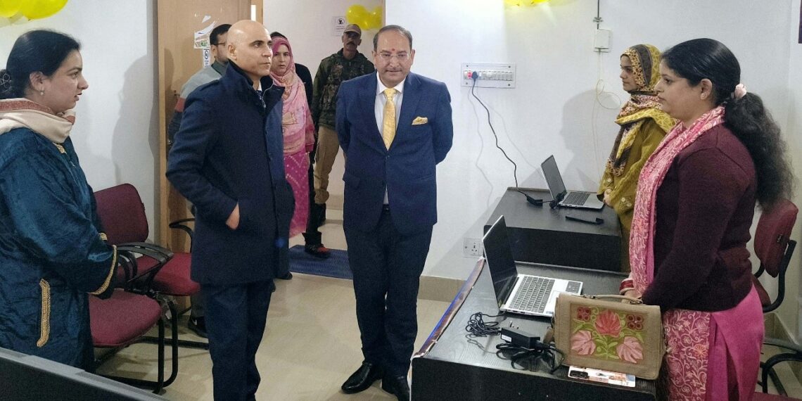 DC Kishtwar inspects newly established SBDU Office