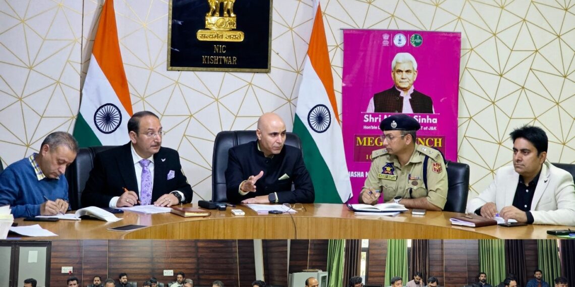 DC Kishtwar reviews preparations for Rashtriya Ekta Diwas, J&K UT Foundation Day