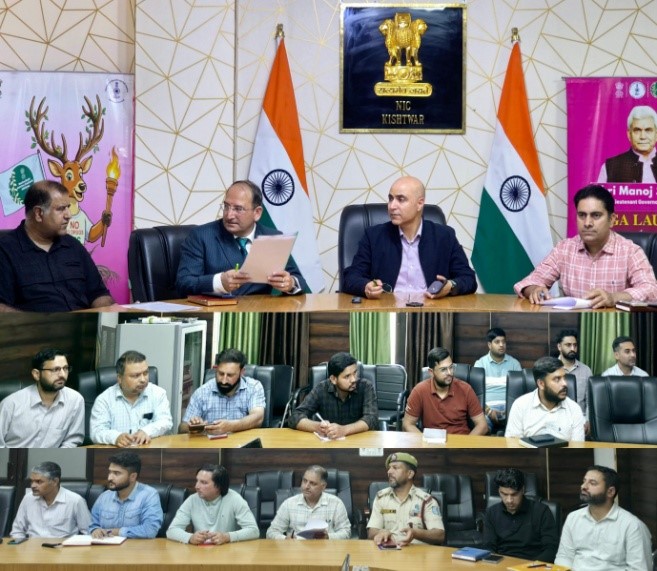 DC Kishtwar reviews arrangements for upcoming Mindhal Mata Yatra 2026