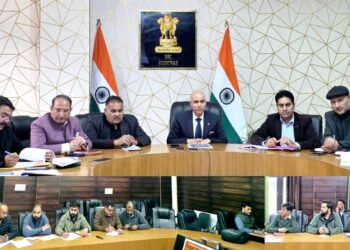 DC reviews progress of civic works in Kishtwar Township