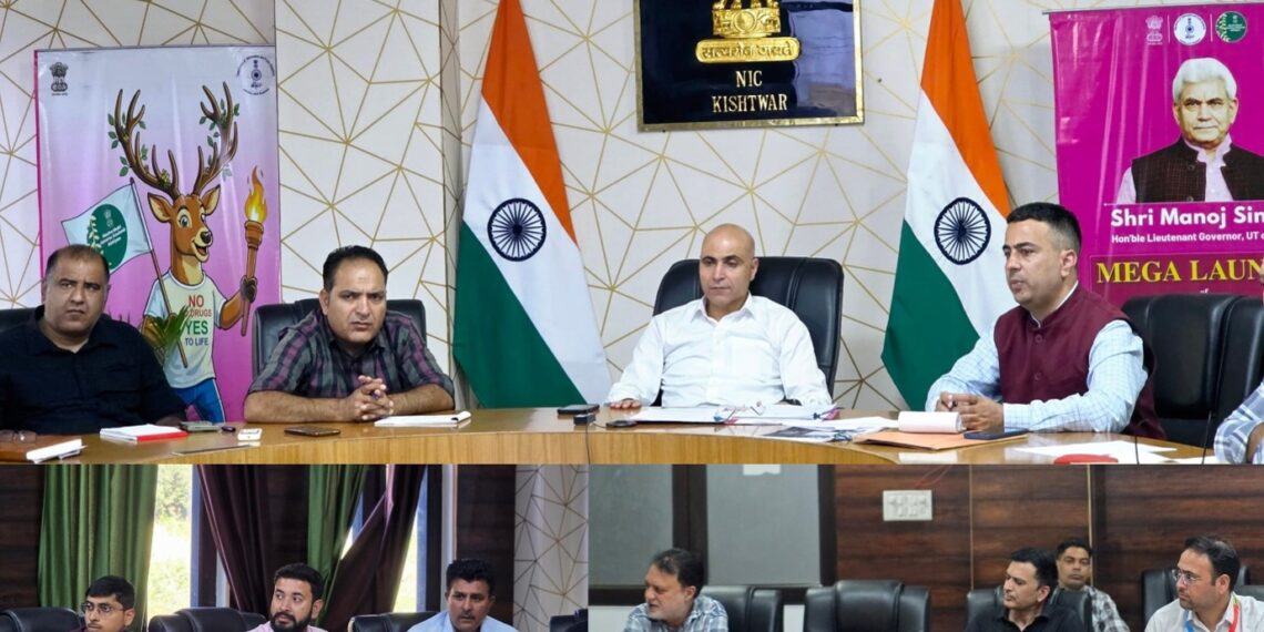 DC reviews ODOP, District as Export Hub Programme implementation in Kishtwar district