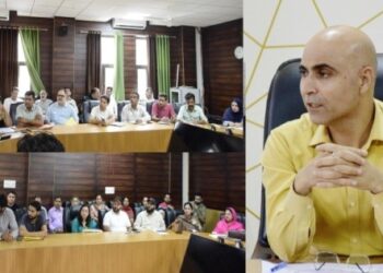 DC Kishtwar reviews execution, progress of Agriculture and allied sectors project