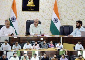 DC Kishtwar reviews functioning of Animal Husbandry Deptt