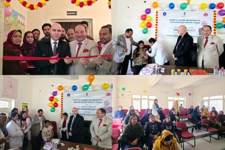 DC inaugurates HPV Vaccination Campaign in Kishtwar