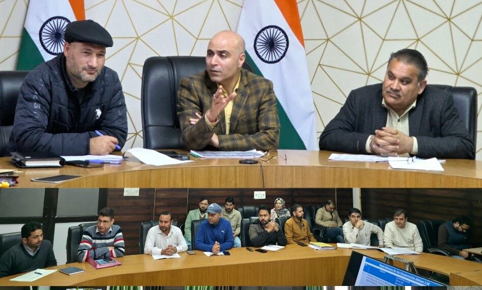 DC Kishtwar reviews developmental progress in Aspirational Block Marwah