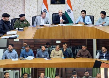 DC Kishtwar chairs Distt Telecom Committee meeting