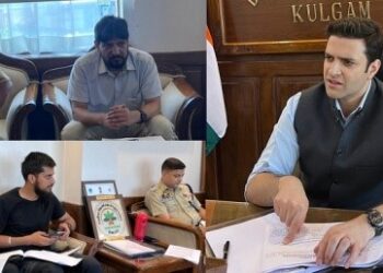 DC Kulgam chairs DLSCC meeting to review SRO 43 cases