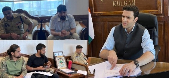 DC Kulgam chairs DLSCC meeting to review SRO 43 cases
