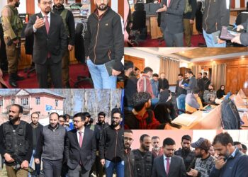 DC Kulgam inspects multiple Government Offices, visits Libraries & Reading Rooms