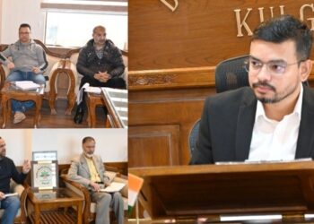 DC Kulgam reviews implementation of Poshan projects