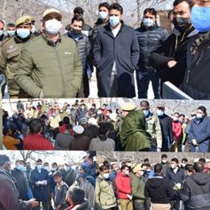 DC Kulgam visits Waltengoo Nad