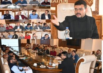 DC Kulgam chairs District Health Society meet