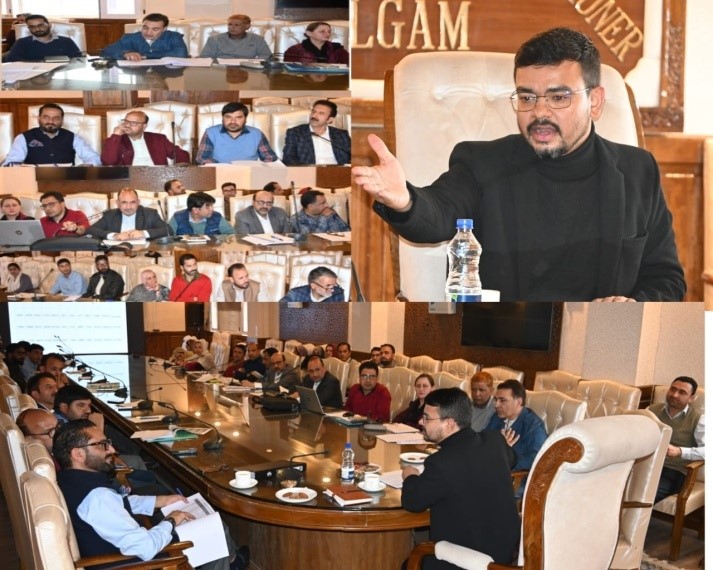DC Kulgam chairs District Health Society meet