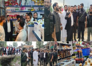 DC Kulgam inaugurates Grocery Mart at Yaripora under Mission YUVA