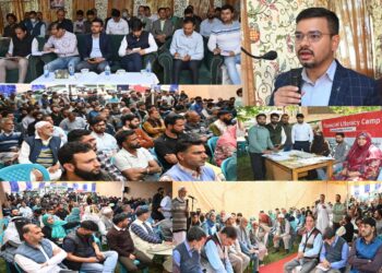 DC Kulgam chairs Mega Block Diwas at Pahloo, Listens to Public Grievances & demands