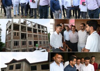 DC Kulgam inspects Dev Works in DH Pora, Reviews Public Infra Projects, Rural Dev Schemes