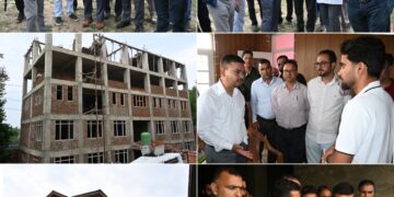 DC Kulgam inspects Dev Works in DH Pora, Reviews Public Infra Projects, Rural Dev Schemes