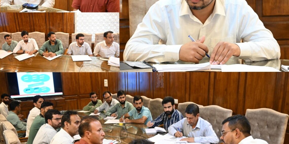 DC Kulgam reviews functioning of Youth Services & Sports Department