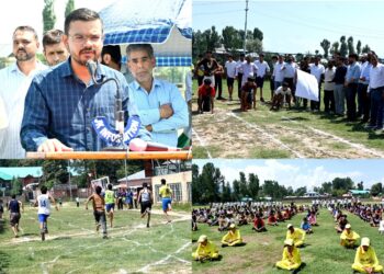 DC Kulgam Inaugurates Annual Athletic Meet 2026