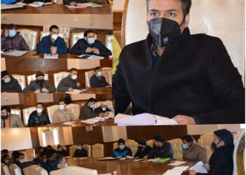 DC Kulgam reviews implementation status of tribal schemes/ activities
