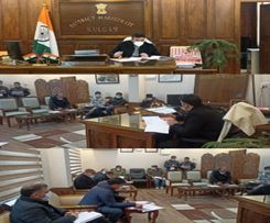 DC Kulgam reviews functioning of Revenue deptt