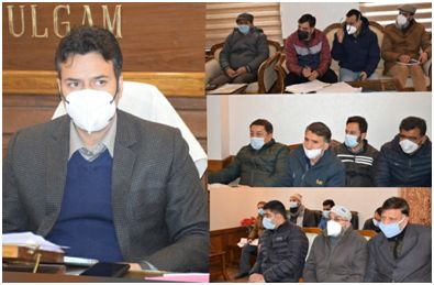 DC Kulgam chairs Governing body meeting of RKS