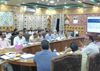 DC Kupwara reviews progress under HADP, JKCIP and functioning of KKGs