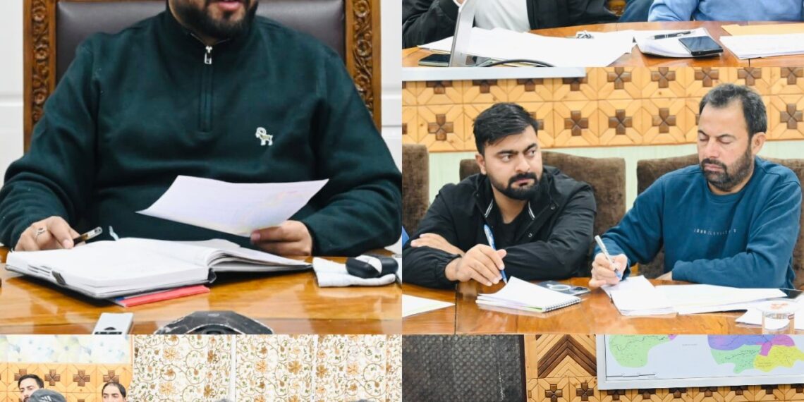 DC Kupwara chairs meeting to finalize Action Plan under Aspirational Block Prog for Keran