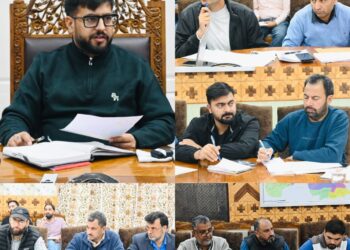 DC Kupwara chairs meeting to finalize Action Plan under Aspirational Block Prog for Keran