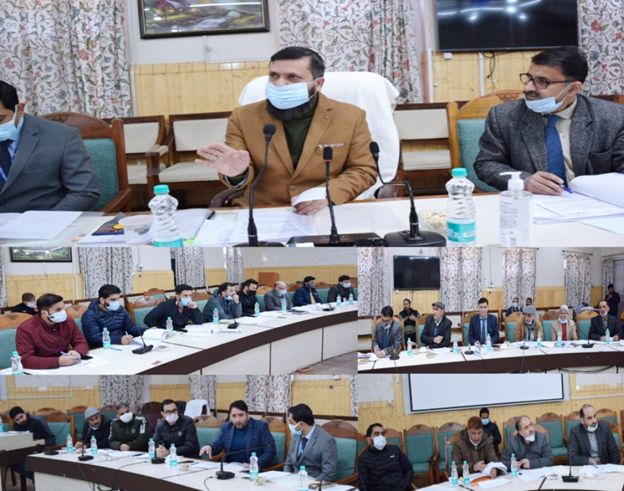 DDC Kupwara chairs DLRCC meeting for 3rd quarter of 2021-22