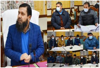 DC Kupwara reviews Covid-19 related death assistance cases