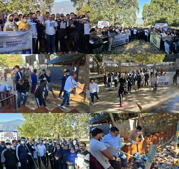 DC leads One-Hour Shramdaan under “Ek Din, Ek Ghanta, EkSath” Campaign