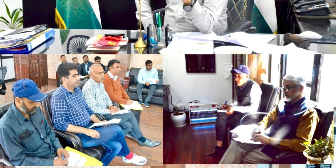 DC Poonch reviews progress of work on Eklavya Model Residential School Behra Mendhar