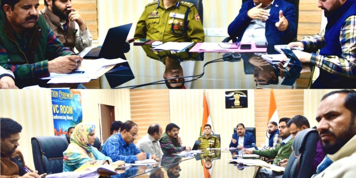 DC Poonch reviews anti-drug measures at district-level NCORD meeting