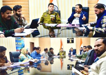 DC Poonch reviews anti-drug measures at district-level NCORD meeting