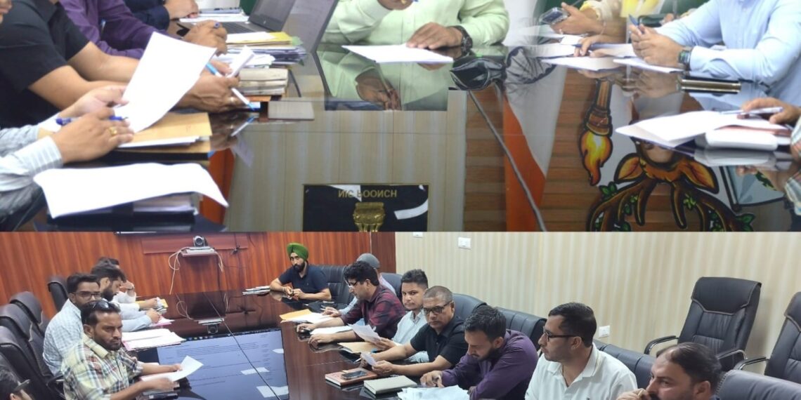 DC Poonch reviews Change of Land Use Cases, Stresses prompt disposal