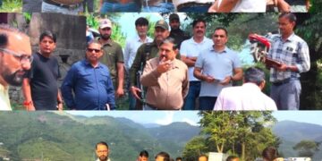 DC Poonch conducts field visit to inspect progress of NH-144A, Resolves land acquisition issues to facilitate speedy work