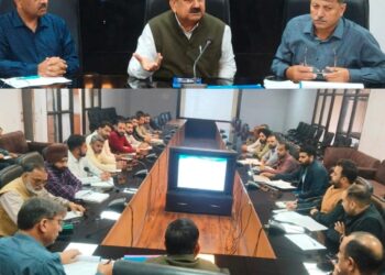 DC Poonch reviews implementation of PM Surya GharMuft Bijli Yojana