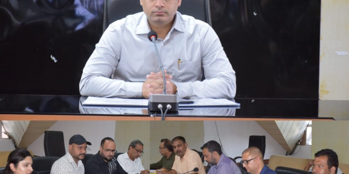 DC Poonch reviews progress of PMGSY projects