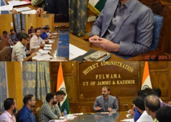 DC Pulwama reviews progress under PMAY (U) 2.0