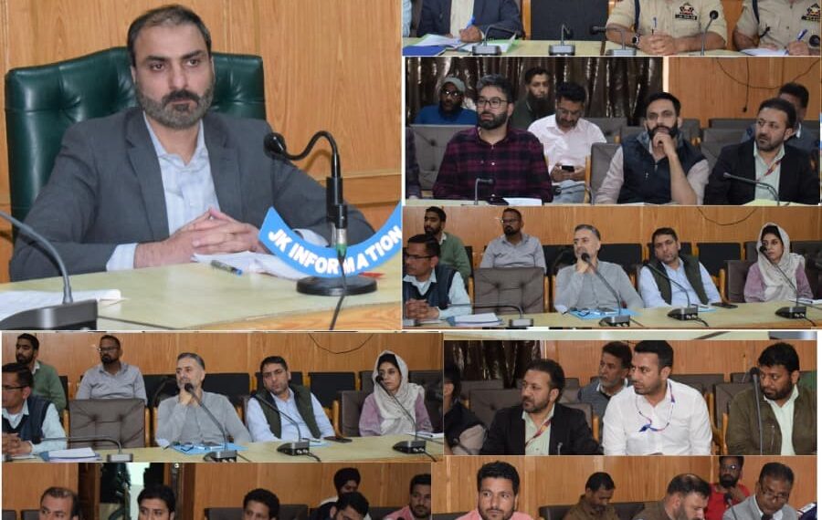 DC Pulwama reviews NEET (UG) Examination preparations
