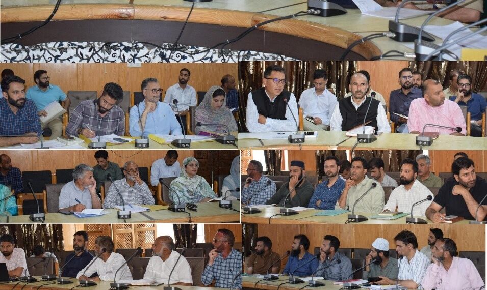 DC Pulwama reviews Anti-Drug measures in district