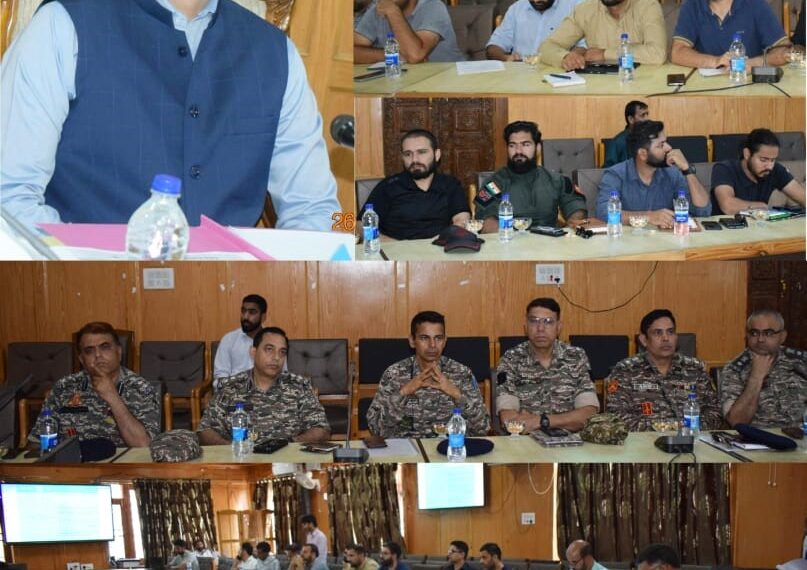 DC Pulwama chairs DLSCC meeting to review Ex-Gratia relief cases