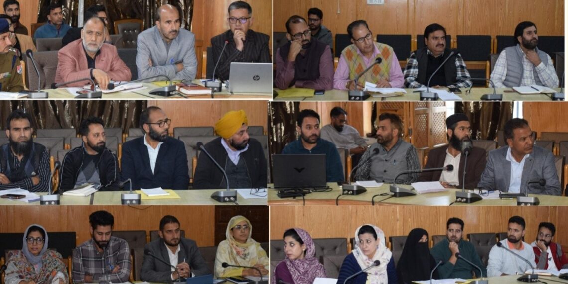 DC Pulwama chairs District NCORD Meeting, Calls for hotspot mapping, dismantling of drug ecosystem