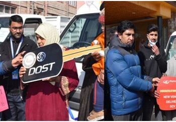 DC Pulwama distributes commercial vehicles among beneficiaries under ‘MUMKIN