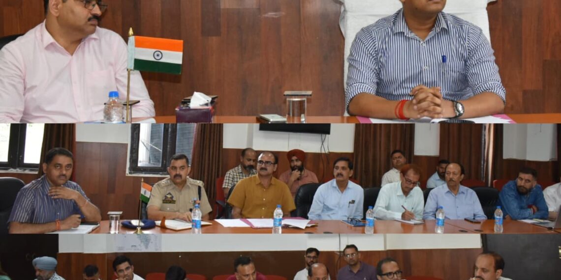 DC Reasi reviews arrangements for Int’l Yoga Day celebrations