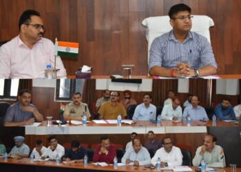 DC Reasi reviews arrangements for Int’l Yoga Day celebrations