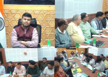 DC Rajouri reviews implementation of Agriculture Department Schemes, AgriStack